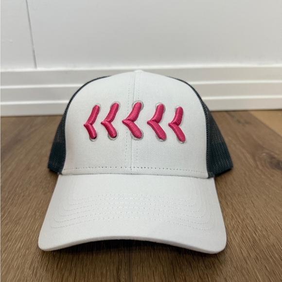 Gray and White Trucker Hat - Picture 8 of 8